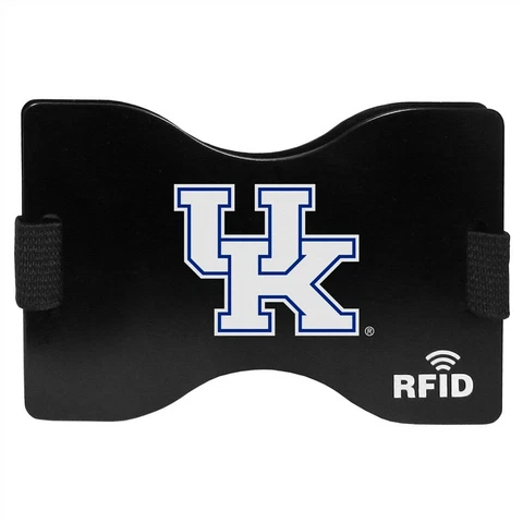 Kentucky Wildcats Wallet RFID Blocking Slim Pocket Money Clip NCAA College Fan Cover