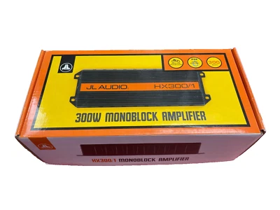 JL Audio HX300/1 - Mono Mini Amplifier Power Sports compatible IPX6 rated - Image 1 of 4