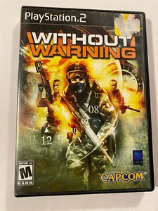 Sin previo aviso (Sony PlayStation 2, 2005) CiB con videojuego probado manualmente - Imagen 1 de 16