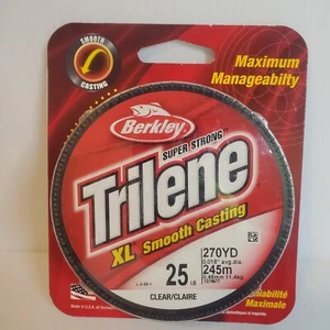Berkley 25 Lb Trilene XL Mono Line Transparente 270Yd... XLFS25-15 - Imagen 1 de 6