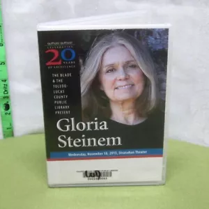 GLORIA STEINEM documentary DVD lecture Toledo feminist 2015 Ohio live Ms. - Bild 1 von 2