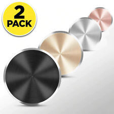 2-Pack Metal Plate Adhesive Sticker Replace For Magnetic Car Mount Phone Holder