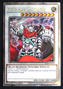 XX-Saber Gottoms (Quarter Century Secret Rare, RA03-EN226, Holo) [Come nuovo] - Foto 1 di 1