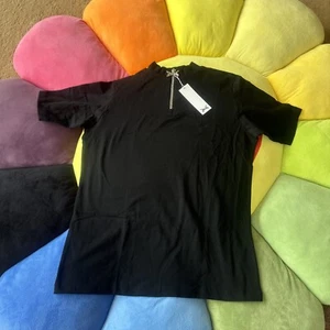 IRONIE DE L’AMOUR Unisex Heavy Regular 1/4 Zip T-shirt BNWT Designed In Germany - Picture 1 of 7