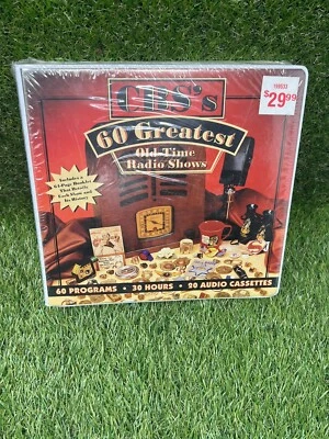 CBS's 60 Greatest Old-Time Radio Shows 30 Hours, Audio Cassettes isbn 1570191557 - Image 1 of 4