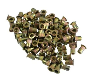 Imperial Nutsert Rivnuts 6/32 8/32 3/16 1/4 5/16 3/8 1/2 UNC Rivnut Nutserts - Picture 1 of 14