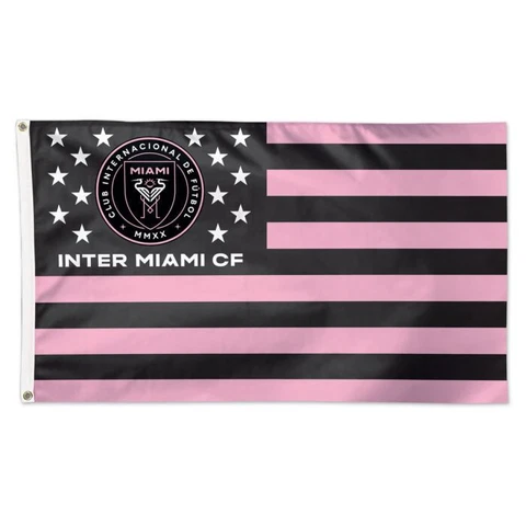 Inter Miami CF Americana Flag - Deluxe 3' X 5' Cover