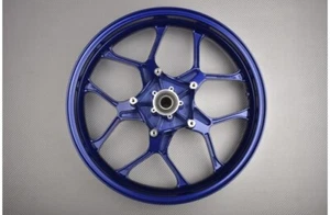 Blue Front Wheel Rim Aluminium 5,9Kg YAMAHA YZF R1 YZF-R1 RN65 2020-2023 - Picture 1 of 3