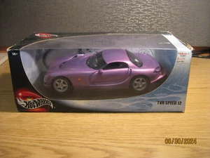 1/18 TVR SPEED 12 , IN PURPLE BY HOT WHEELS , #50429 - Picture 1 of 23
