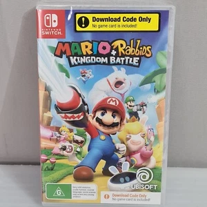 MARIO + RABBIDS Kingdom Battle Download Code Nintendo Switch Game NEW - Picture 1 of 2