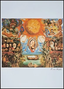FRIDA KAHLO * Moses or The Core..* 70 x 50 cm * Lithografie * limitiert # 58/250 - Picture 1 of 9