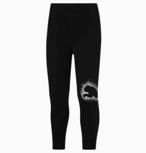 Puma Youth / Kids Rebel Soccer Leggings - Black YM - Picture 1 of 1
