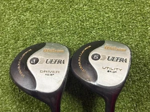Wilson Ultra Ti Matrix Wood Set (1-5) RH Wilson Ultra Regular Graphite (L9590) - Picture 1 of 6