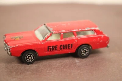 Ford Fire Chief No. Yatming ROJO de colección Station Wagon 1015 LQQK Foto 1 de 4