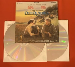 OUT OF AFRICA POLLACK PAL VERSION FRANÇAISE TRÈS BON ÉTAT 2X LASERDISCS - Picture 1 of 4