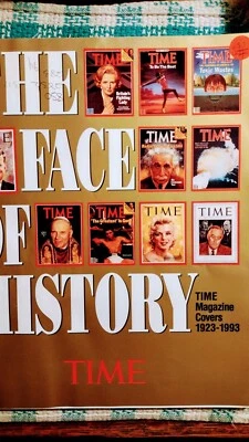 BEAUTIFUL THE FACE OF HSTORY TIME MAGAZINE COVERS 1923-1993 - Image 1 of 4