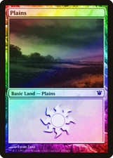 Plains (252) FOIL Innistrad HEAVILY PLD Basic Land MAGIC GATHERING CARD ABUGames
