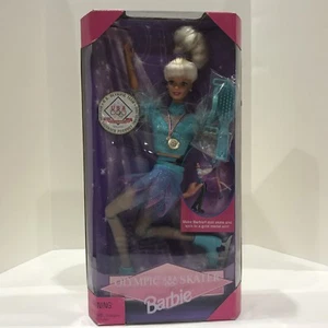 Muñeca Barbie Mattel Olympic Skater 1997 EE. UU. nueva en caja #18501 patinadora sobre hielo - Imagen 1 de 2