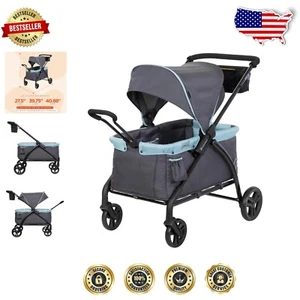 Expedition LTE 2-in-1 Stroller Wagon in Desert Blue - Ultimate Outdoor Companion - Picture 1 of 11