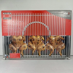 Weber 7587 Stainless Steel Cooking Grate For Genesis 300 Series Gas Grills | NEW - Imagen 1 de 5