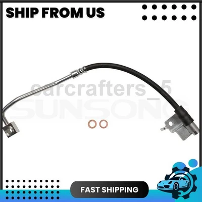 1 manguera hidráulica de freno delantero derecho para Ford Mustang 2015 2016 2017 2018 5,2 L Foto 1 de 3