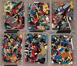 ⚡ 2 KG LEGO® Konvolut Steine Räder Platten Sondersteine Kiloware Ersatzteile ⚡ - Bild 1 von 4