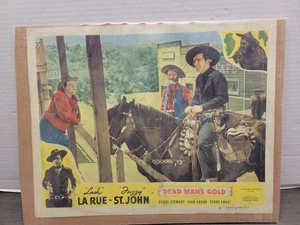 Vintage Movie Poster Lobby Card 1948 LaRUE AL FUZZY ST. JOHN DEAD MAN'S GOLD - Bild 1 von 22