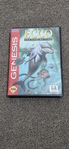Ecco the Dolphin (Sega Genesis, 1992) No Manual. Working  - Picture 1 of 13