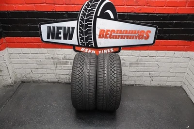 (2) Used Tires 245 40 18 Continental ExtremeContact No Repairs 11/32 (Read Below - Imagem 1 de 4