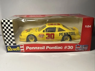 Michael Waltrip #30 Pennzoil Pontiac Grand Prix 1991 1/24 diecast Revell NASCAR Foto 1 de 4