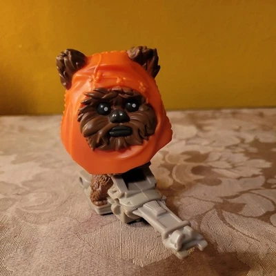 2008 Star Wars Clone, Wicket McDonalds Happy Meal The Ewok Bobble Head Toy - Imagem 1 de 4