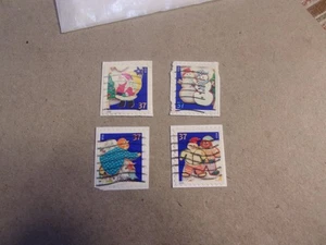 USA Used, 2005, 37 Cent Christmas Cookies,(Small Size) (Set of 4).Scott #3957-60 - Picture 1 of 1