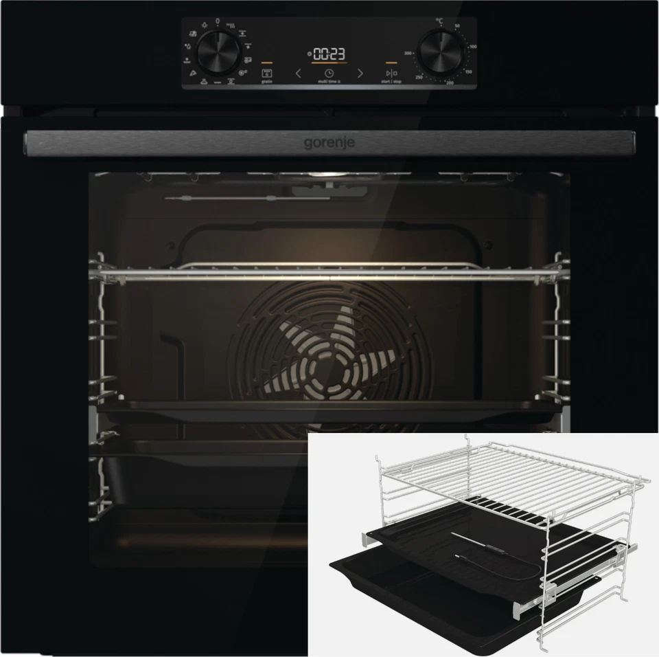 Gorenje BOS 6737 E13BG Einbaubackofen - Schwarz