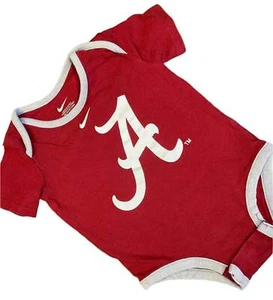 NCAA Alabama Crimson Tide Baby Infant Red Bodysuit 6-9 months - Picture 1 of 4