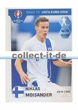 Panini Road to UEFA Euro 2016 - Sticker 322 - Niklas Moisander