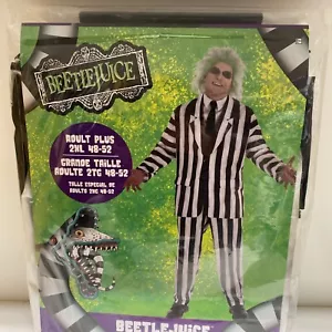 Beetlejuice Halloween Costume Brand New XXL Adult - Picture 1 of 5
