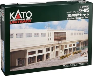 Kato N-gauge Scale Viaduct elevated Station set Diorama Accessory 23-125 model - Picture 1 of 4