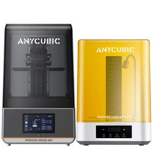 Imprimante 3D résine LCD ANYCUBIC 14K photon mono M7 + Wash&Cure 3 PLUS UV résine cure - Photo 1/9