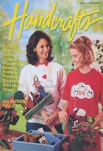 Revista artesanal country costura tejer ganchillo patrones verano 1994 - Imagen 1 de 4
