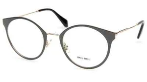 MIU MIU VMU 51P USR-1O1 Grey EYEGLASSES 50-22-140 ITALY - Picture 1 of 8