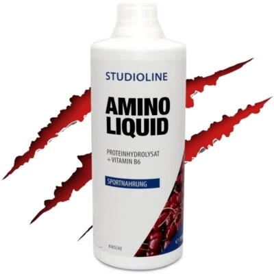 AMINO LIQUID 1000ml-Aminosäuren-BCAA-EAA - (Kein Anabolika-Testosteron-Steroide) - Bild 1 von 4