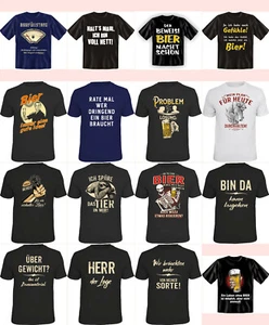 Vatertag Geschenke für Männer Geburtstag T-Shirts mit Sprüchen Bier T-Shirt - Picture 1 of 28