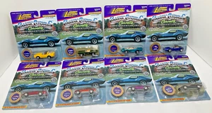 Authentische REPLIKATE KLASSISCHER KORVETTEN (Menge 8 Autoset) Johnny Lightning '97 - Bild 1 von 10