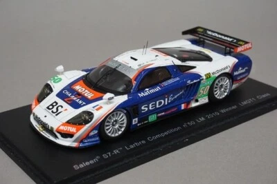 1:43 Spark S2572 Saleen S7-R Larbre Competition LM 2010 Winner #50 - Image 1 of 4
