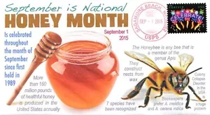 "COVERSCAPE computer designed National Honey Month 2015 event cover - Picture 1 of 1