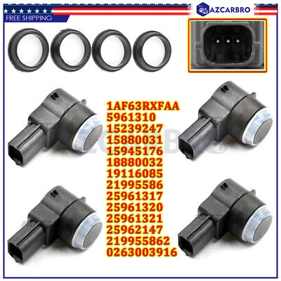 4pcs 20777093 PDC Reverse Backup Parking Bumper Park Assist Object Sensor For GM - image 1 of 3