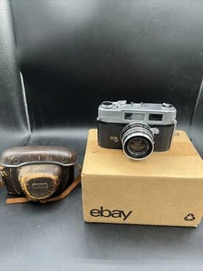 1958 Taron MX 35mm Film Camera with ARC Lens And Leather Case RARE TESTED - Picture 1 of 21