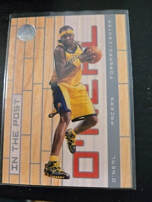 2005-06 Topps First Row Silver Jermaine O'Neal In The Post #D /99 Pacers SP - Image 1 of 2
