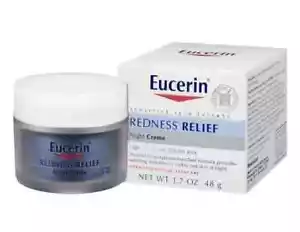 Eucerin Redness Relief Dermatological Skincare Night Creme Night Cream 1.7oz - Picture 1 of 2