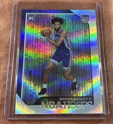 2018-19 Panini NBA Hoops - Silver #258 Marvin Bagley III /199 (RC) - Image 1 of 2